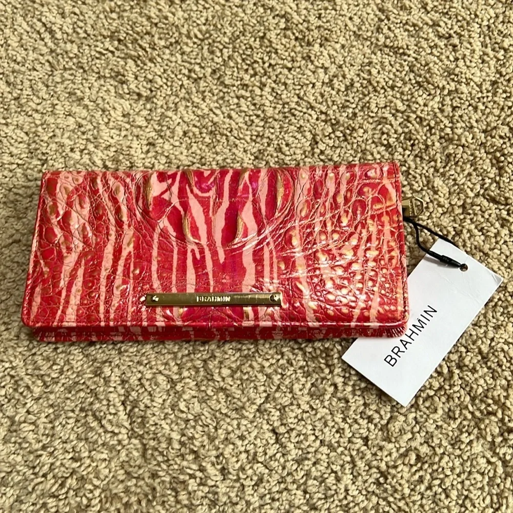 New! Brahmin Ady melbourne leather wallet .